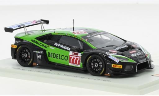 Modelauto Lamborghini Huracan GT3 No.777 Team HB Racing 24h Spa 2017 1/43 Spark