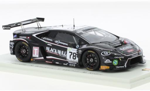 Modelauto Lamborghini Huracan GT3 No.78 Barwell Motorsport 24h Spa 2018 1/43 Spark