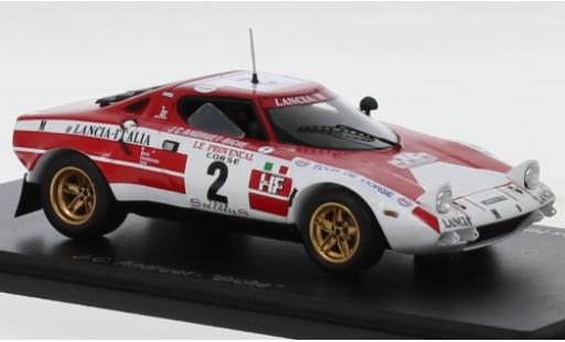 Modelauto Lancia Stratos HF No.2 Rally WM Tour de Corse 1974 1/43 Spark