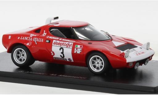 Modelauto Lancia Stratos HF No.3 Tour de Corse 1972 1/43 Spark