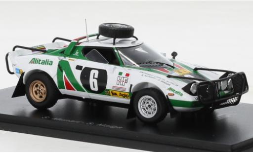Modelauto Lancia Stratos HF No.6 Alitalia Rally WM Safari Rally 1976 1/43 Spark
