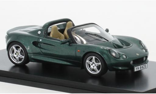 Modelauto Lotus Elise Base S1 metallic groen RHD 1996 1/43 Spark