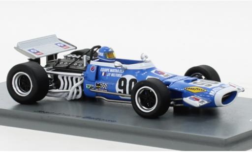 Modelauto Matra MS11-12 Base 1-12 No.90 formule 2 Cote du Mont Dore 1970 1/43 Spark