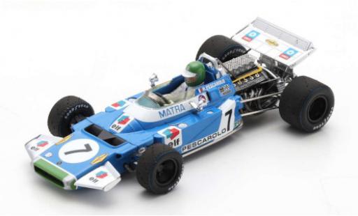 Modelauto Matra MS120 Base No.7 formule 1 GP USA 1970 1/43 Spark