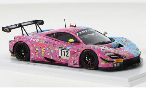 Modelauto McLaren 720 GT3 S No.112 JP Motorsport JP For Kids 1000km Paul Ricard 2022 1/43 Spark