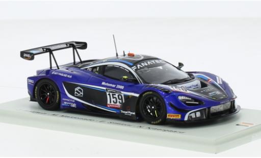 Modelauto McLaren 720 GT3 S No.159 garage 59 24h Spa 2022 1/43 Spark