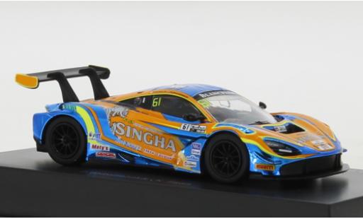 Modelauto McLaren 720 GT3 S No.61 ABSSA Motorsport Witpain GT World Challenge Asia 2019 1/64 Spark