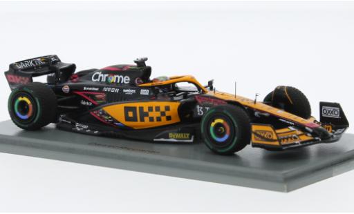 Modelauto McLaren F1 MCL36 No.3 Team formule 1 GP Singapur 2022 1/43 Spark