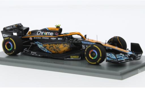 Modelauto McLaren F1 MCL36 No.4 Team formule 1 GP Abu Dhabi 2022 1/43 Spark
