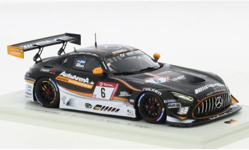 Modelauto Mercedes AMG GT GT3 3 No.6 AMG Team HRT AutoArenA 24h Nuerburgring 2020 1/43 Spark
