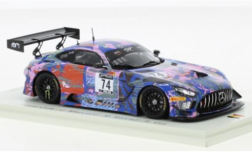 Modelauto Mercedes AMG GT GT3 3 No.74 Ram Racing 24h Spa 2020 1/43 Spark