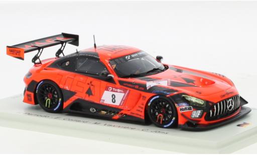 Modelauto Mercedes AMG GT GT3 3 No.8 GetSpeed Performance 24h Nuerburgring 2020 1/43 Spark