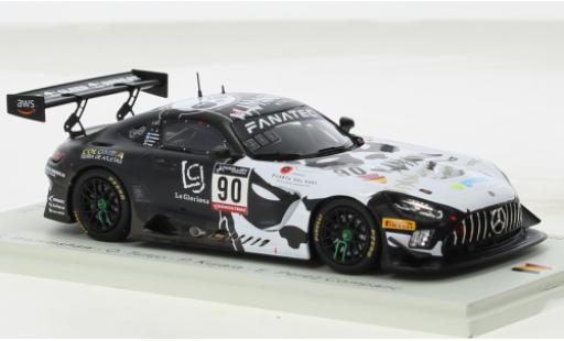 Modelauto Mercedes AMG GT GT3 3 No.90 Madpanda Motorsport 24h Spa 2022 1/43 Spark