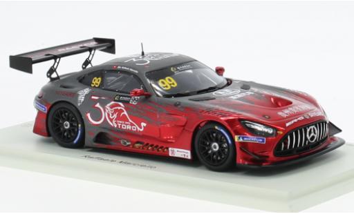 Modelauto Mercedes AMG GT GT3 3 No.99 Toro Racing GT Cup Macau 2022 1/43 Spark