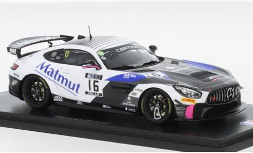 Modelauto Mercedes AMG GT GT4 4 No.16 AKKA ASP FFSA 2021 1/43 Spark