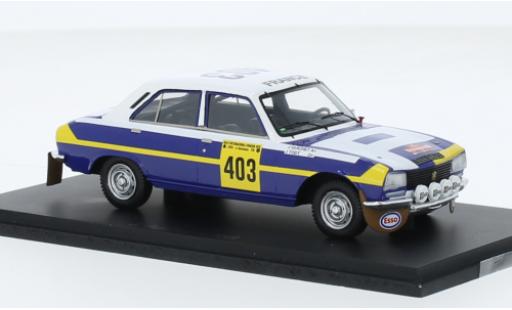 Modelauto Peugeot 504 Rallye No.403 Rally Codasur 1979 1/43 Spark