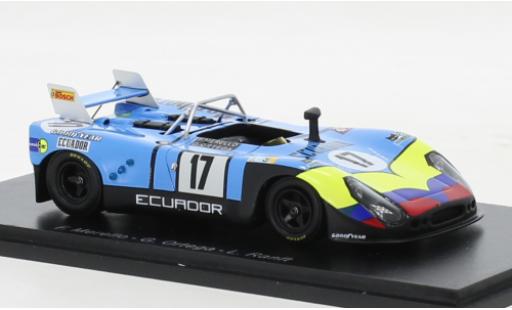 Modelauto Porsche 908 1974 /2 RHD No.17 24h Le Mans 1/43 Spark