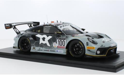 Modelauto Porsche 911 GT3 R No.100 Toksport WRT 24h Spa 2022 1/43 Spark