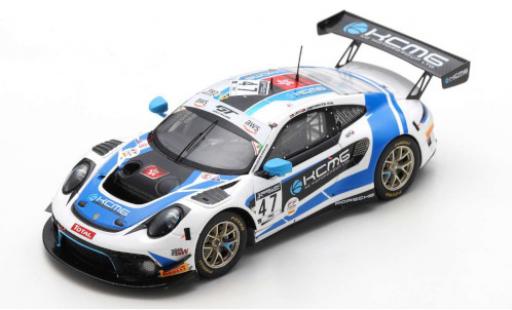 Modelauto Porsche 911 GT3 R (991) No.47 KCMG 24h Spa 2020 1/18 Spark