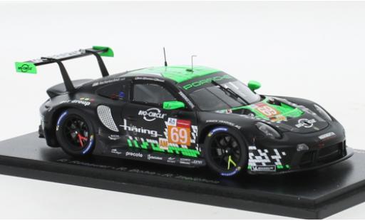 Modelauto Porsche 911 RSR -19 No.69 Herberth Motorsport 24h Le Mans 2021 1/43 Spark