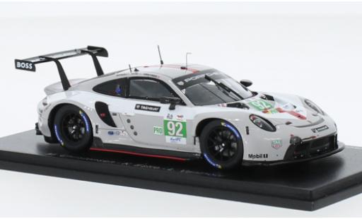 Modelauto Porsche 911 RSR -19 No.92 GT Team 24h Le Mans 2022 1/43 Spark