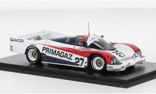 Modelauto Porsche 962 1990 C RHD No.27 Primagaz 24h Le Mans 1/43 Spark