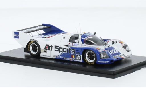Modelauto Porsche 911 1991 C RHD No.53 24h Le Mans 1/43 Spark