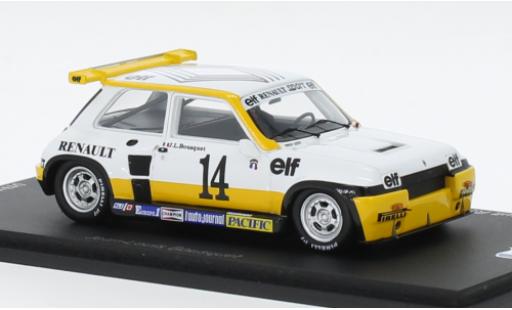 Modelauto Renault 5 Turbo No.14 Championnat de France Production 198 1/43 Spark