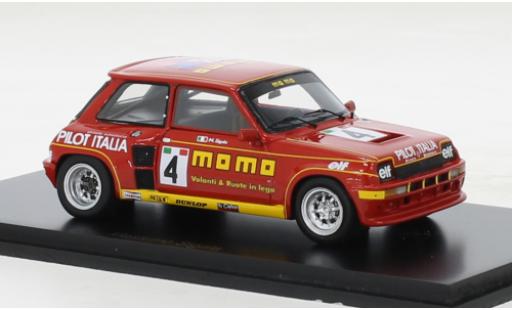 Modelauto Renault 5 Turbo No.4 Europa Cup 1984 1/43 Spark