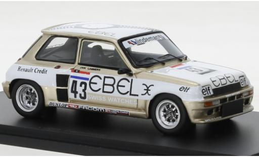 Modelauto Renault 5 Turbo No.43 Europe Cup 1982 1/43 Spark