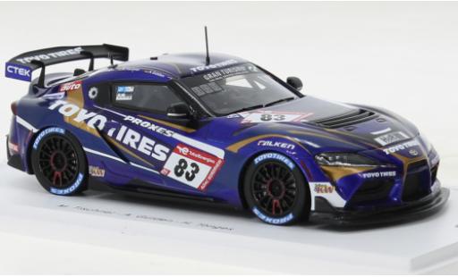 Modelauto Toyota Supra GT4 Toyota GR Supra No.83 Toyo Tires with Ring Racing 24h N&Atilde;&frac14;rburgring 2022 1/43 Spark