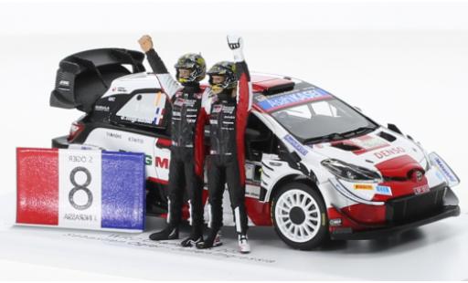 Modelauto Toyota Yaris WRC No.1 Gazoo Racing Rally WM Rally Monza 2021 1/43 Spark