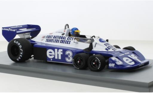 Modelauto Tyrrell P34 1977 No.3 formule 1 GP Allemagne 1/18 Spark
