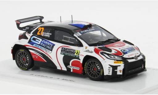 Modelauto Toyota Yaris Rally2 GR No.27 Burton Racing Rally WM Rally Monte Carlo 2024 1/43 Spark