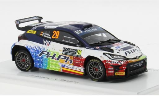 Modelauto Toyota Yaris Rally2 GR No.29 Rally WM Rally Monte Carlo 2024 1/43 Spark