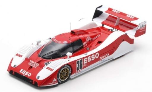 Modelauto Toyota TS010 Base No.36 Team Toms Esso 500km Mine 1992 G.Lees/J.Lammers 1/43 Spark