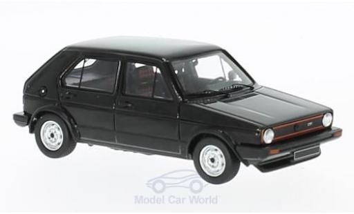 Modelauto Volkswagen Golf GTI 1 zwart 1976 1/43 Spark