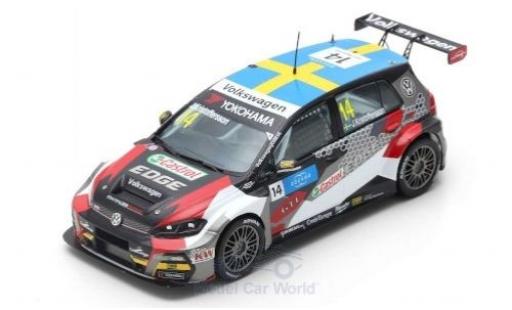 Modelauto Volkswagen Golf TCR GTI No.33 Sebastien Loeb Racing WTCR N&Atilde;&frac14;rburgring 2019 B.Leuchter 1/43 Spark