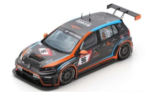 Modelauto Volkswagen Golf GTI VII No.96 MSC Sinzig e.V. 24h N&Atilde;&frac14;rburgring 2019 K.Kluge/J.Wulf/V.Garrn/S.Lohn 1/43 Spark