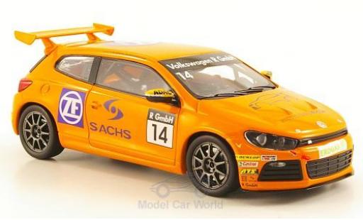 Modelauto Volkswagen Scirocco R-Cup No.14 Sachs 1/43 Spark