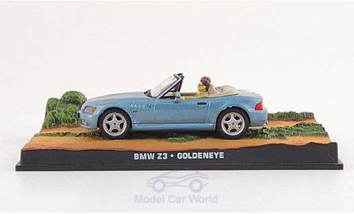 Modelauto Bmw Z3 James Bond Roadster metallic blauw 007 1995 GoldenEye zonder Vitrine 1/43 SpecialC