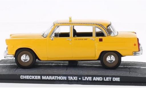 Modelauto Checker Marathon taxi James Bond 007 Leben en sterben lassen zonder Vitrine 1/18 SpecialC