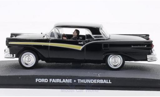 Modelauto Ford Fairlane Berline zwart James Bond 007 Feuerball zonder Vitrine 1/43 SpecialC