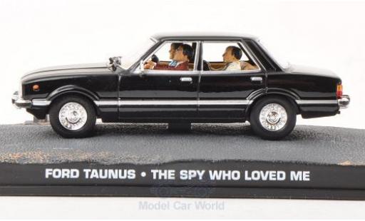 Modelauto Ford Taunus Berline zwart James Bond 007 Der Spion der mich liebte zonder Vitrine 1/43 SpecialC