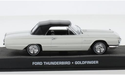 Modelauto Ford Thunderbird Flair Bird wit James Bond 007 1964 Goldfinger sans figurines 1/43 SpecialC