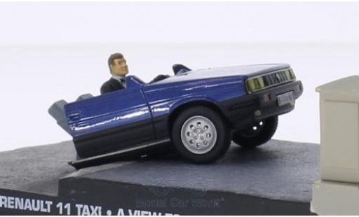 Modelauto Renault 11 Base Taxi Half Car James Bond 007 Im Angesicht des Todes zonder Vitrine 1/43 SpecialC
