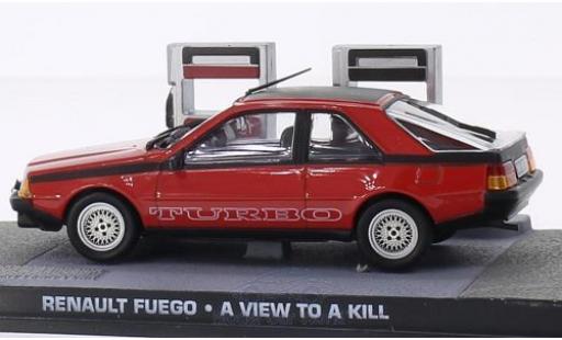 Modelauto Renault Fuego Base rood/zwart James Bond 007 Im Angesicht des Todes 1/43 SpecialC