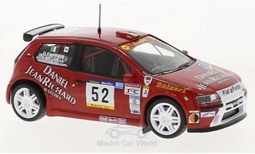 Modelauto Fiat Punto Rally S1600 No.52 WM Catalunya 2001 A. Dallavilla/D. Fappani zonder Vitrine 1/43 SpecialC