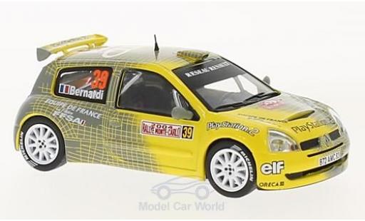 Modelauto Renault Clio S1600 No.39 Rally WM Rally Monte Carlo 2004 N.Bernardi/D.Giraudet zonder Vitrine 1/43 SpecialC