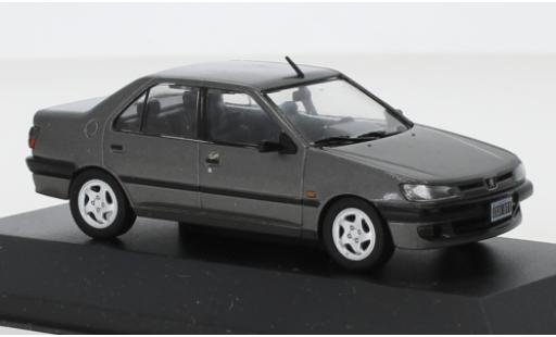 Modelauto Peugeot 306 Base XRd metallic grijs 1998 1/43 SpecialC